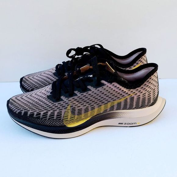 NEW Nike Womens Zoom Pegasus Turbo 2 Running Shoes AT8242-007 Size 6.5 Black - Picture 1 of 6